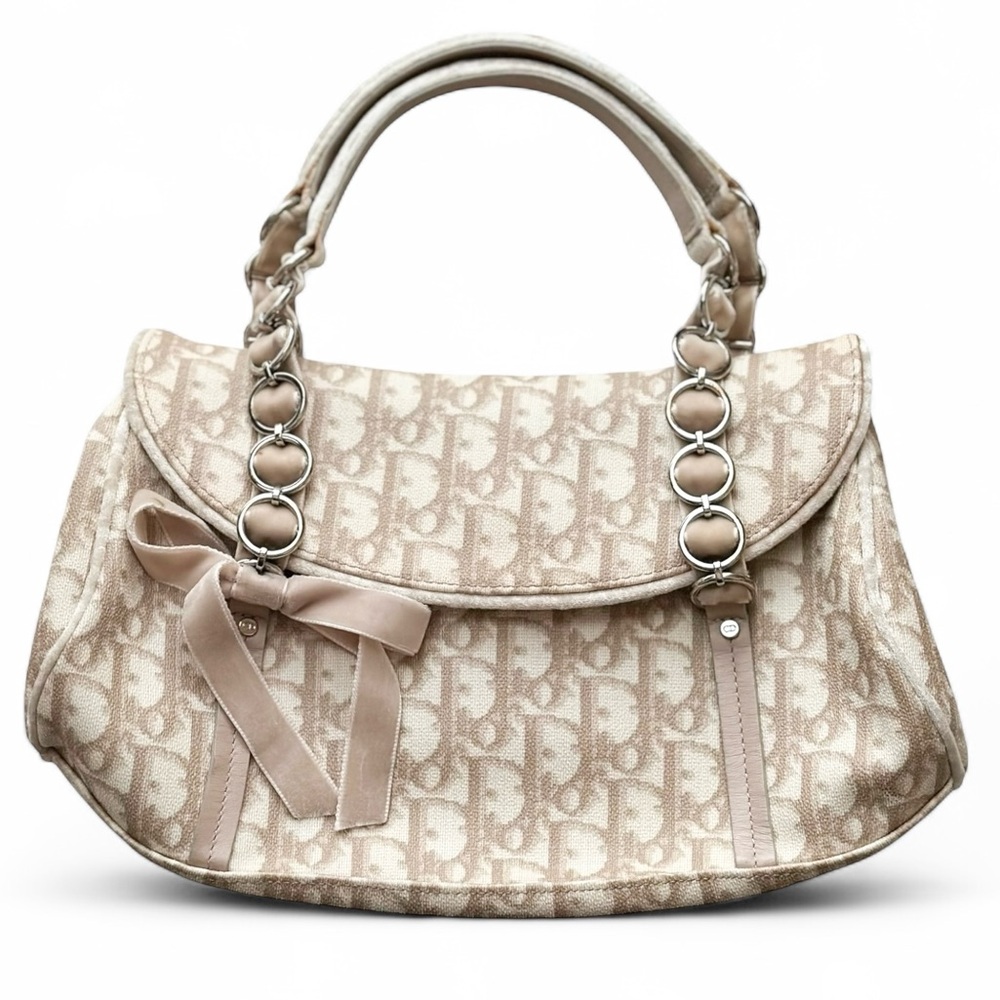 Christian Dior Vintage Diorissimo Romantique Shoulder Bag